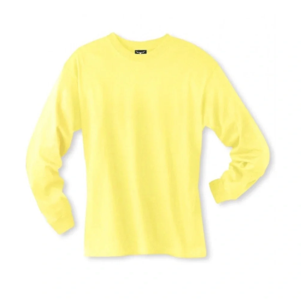 Justice 14 Neon Yellow Green Long Sleeve Top 4275‎ Girls Long Sleeve